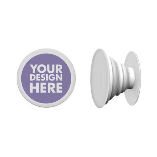 Phone Grip White_Your design here