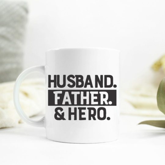 Husband father hero Ceramic Mug