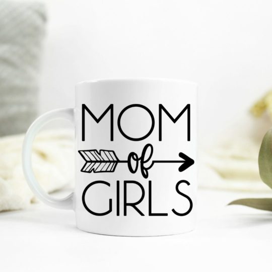 Mom of girls Ceramic Mug