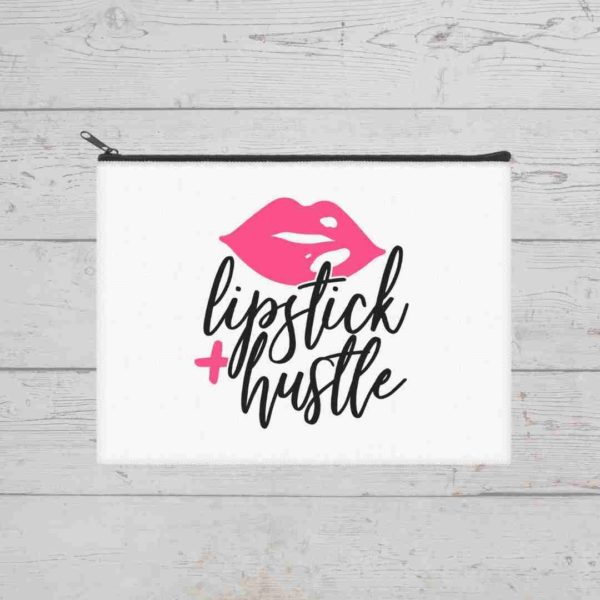 Lipstick & Hustle- Cosmetic bag