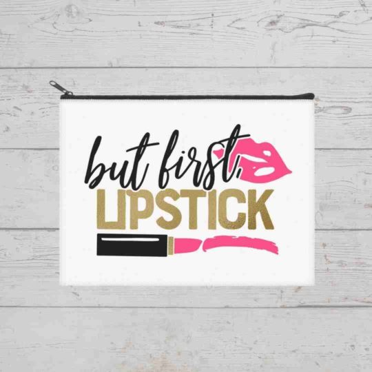But first lipstick- Cosmetic bag