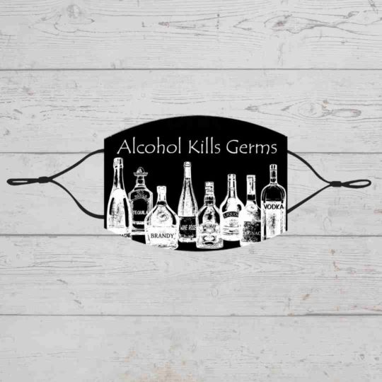 Alcohol kills germs