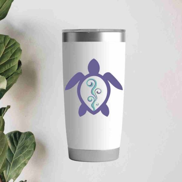 The Inspired Turtle- 20oz Insulated Tumbler