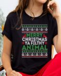Merry Christmas Ya Filthy Animal (Sweater)
