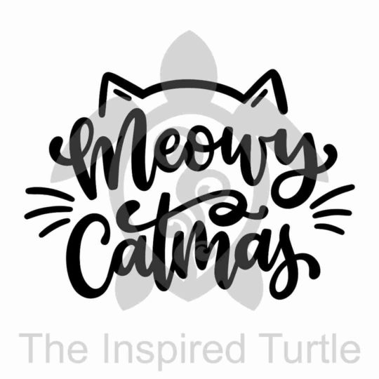 Meowy Catmas- Wine Tumbler (12oz)