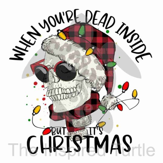 When you're dead inside but it's Christmas
