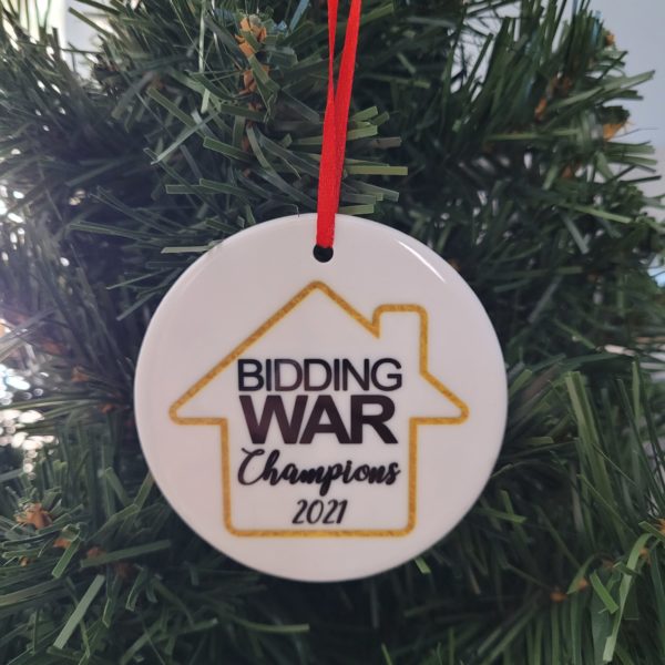 Bidding War Champions- Ornaments
