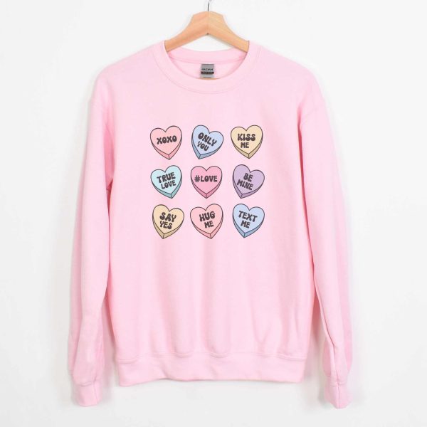 Conversation Hearts - Sweatshirt